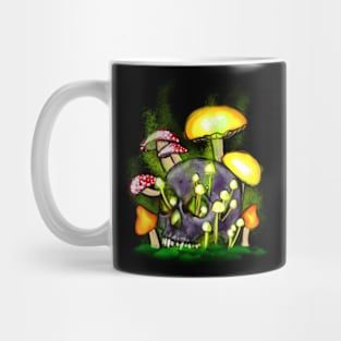 Mushroom Scull Mug